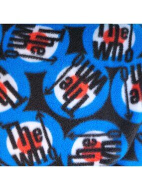 The Who Fleece Blanket Material By The Yard 59in X 36in